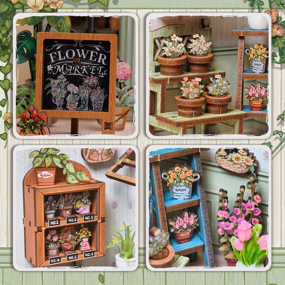 Champs Élysées Florist: Fleuriste Paris Nature Ville Book Nook
