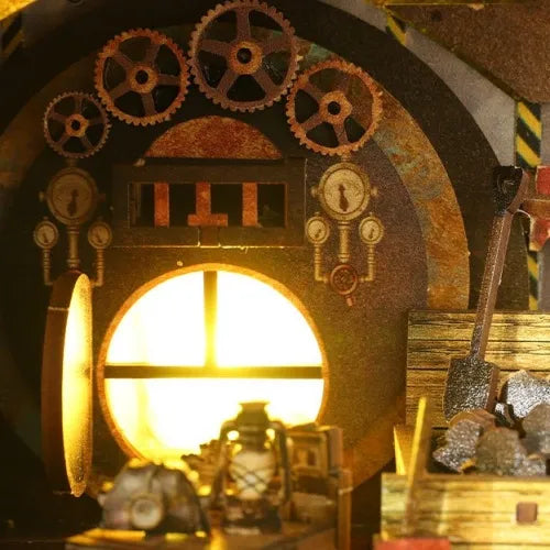 Moteur à vapeur rétro