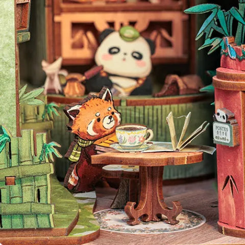 Écureuil lecteur & bureau