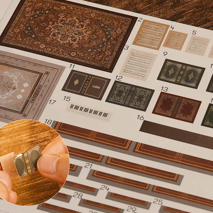 Book Nook- Phantom of the Opera, un kit créatif pour construire un diorama miniature. Parfait pour décorer une bibliothèque ou comme cadeau original pour un amoureux des livres. Par Nookette.