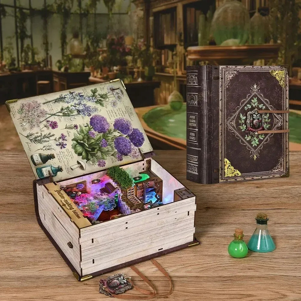 Book Nook - Potion-Making Edition
