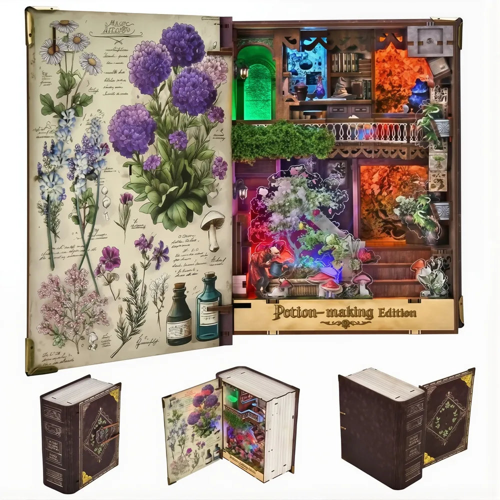 Book Nook - Potion-Making Edition