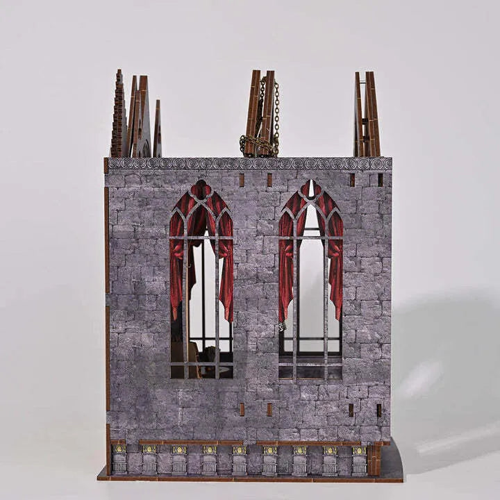 Book Nook | Quiet Night Prayer, un kit créatif pour construire un diorama miniature. Parfait pour décorer une bibliothèque ou comme cadeau original pour un amoureux des livres. Par Nookette.