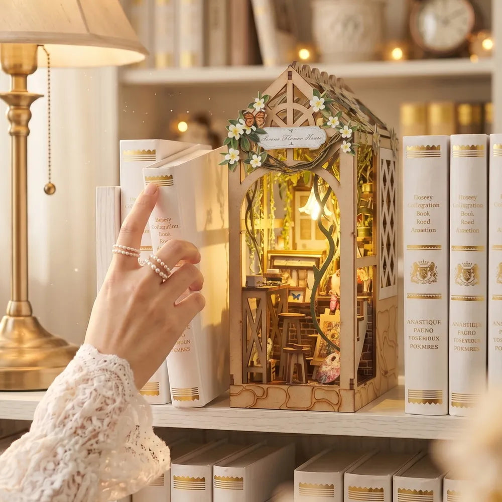 Book Nook - Serene Flower House