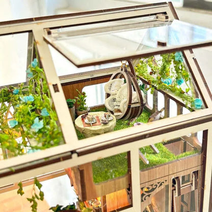 Sylvia Garden : Mini-Jardin Bourré De Fleurs Booknook