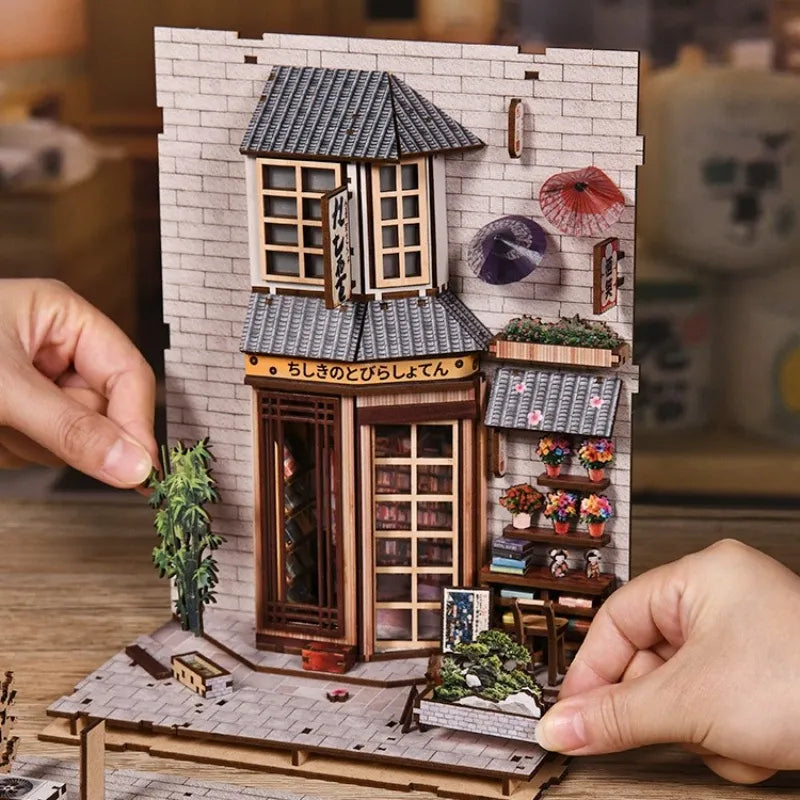 Book Nook - The Alley Waiting for the Cat