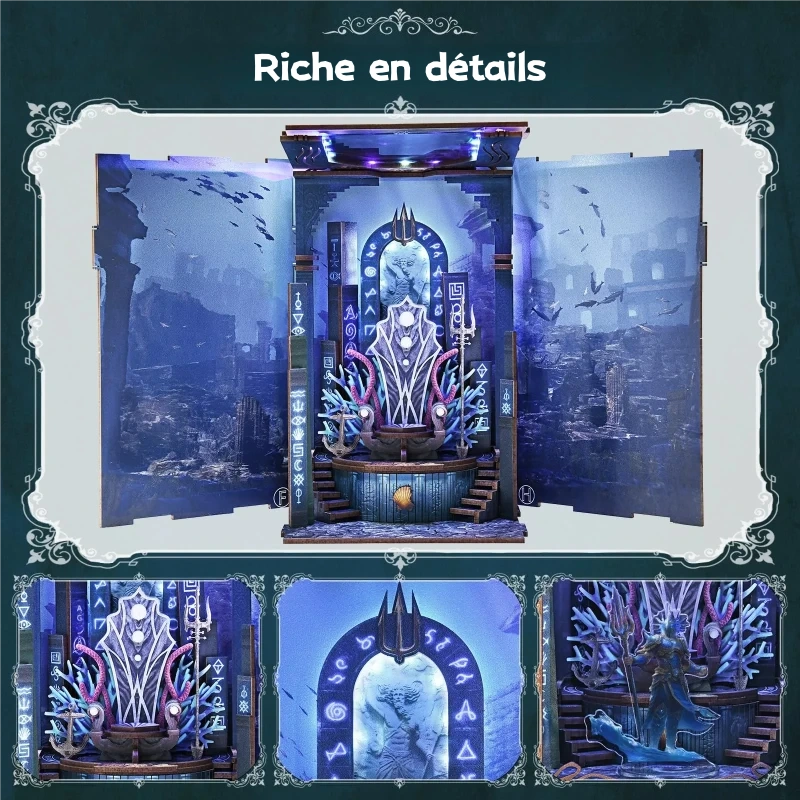 Book Nook - Throne of Aqua