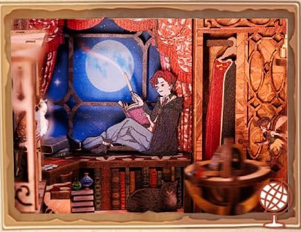 Ombre de lune d'Orion - Altair