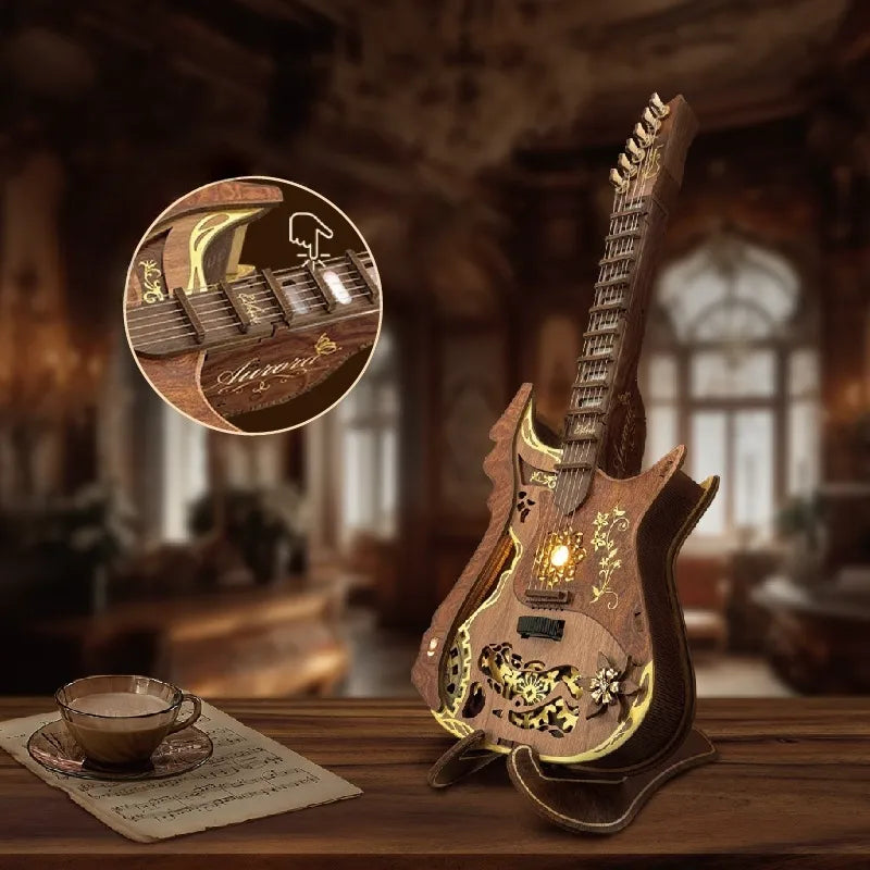 Kit de guitare en bois DIY