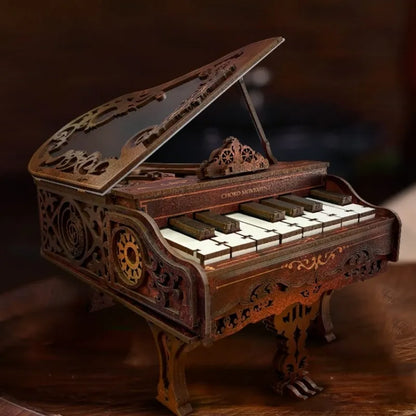 Kit de piano en bois DIY