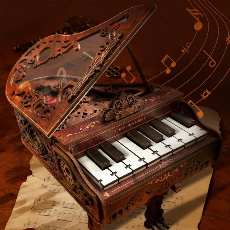 Kit de piano en bois DIY