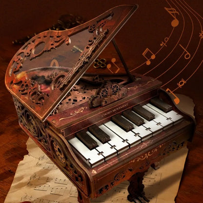 Kit de piano en bois DIY