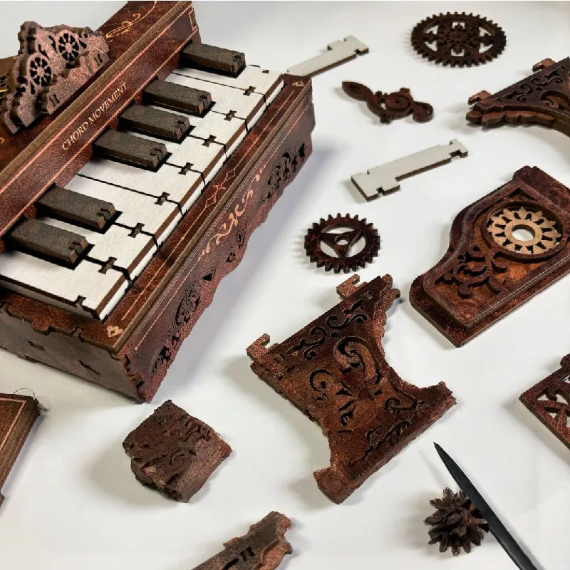 Kit de piano en bois DIY