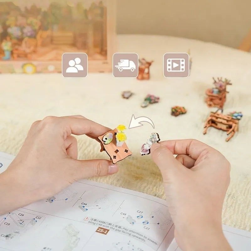 DIY Story Frame Kit - Blossom time