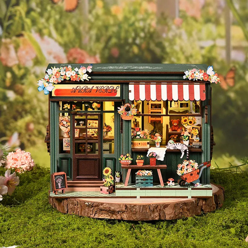 Maison Miniature - Aura Verde Flower Room