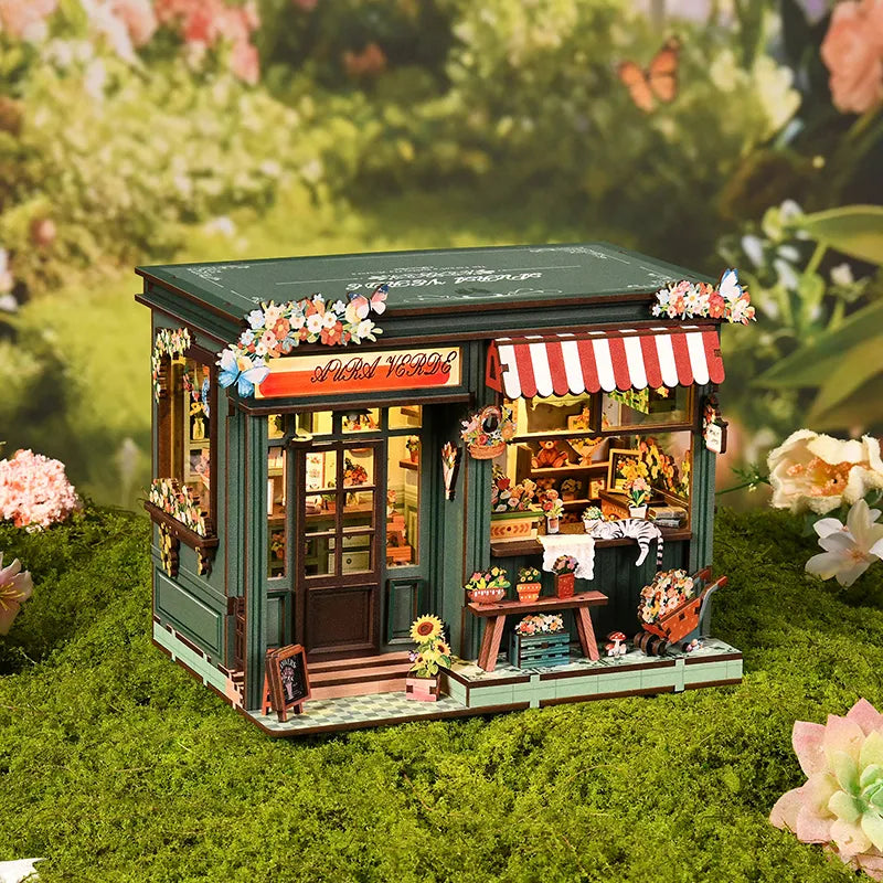 Maison Miniature - Aura Verde Flower Room