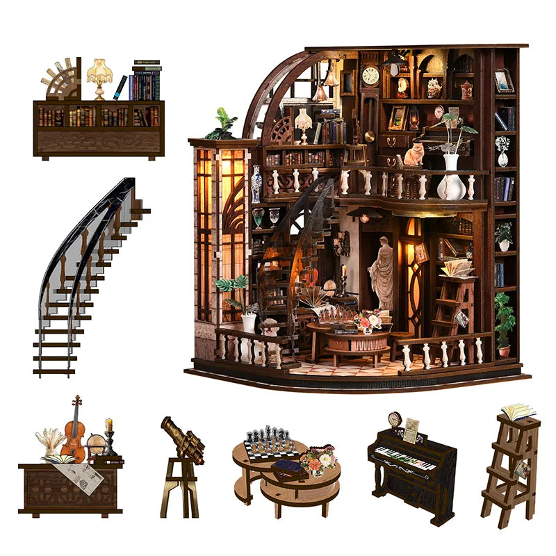 Maison Miniature - Bacchus Bookstore