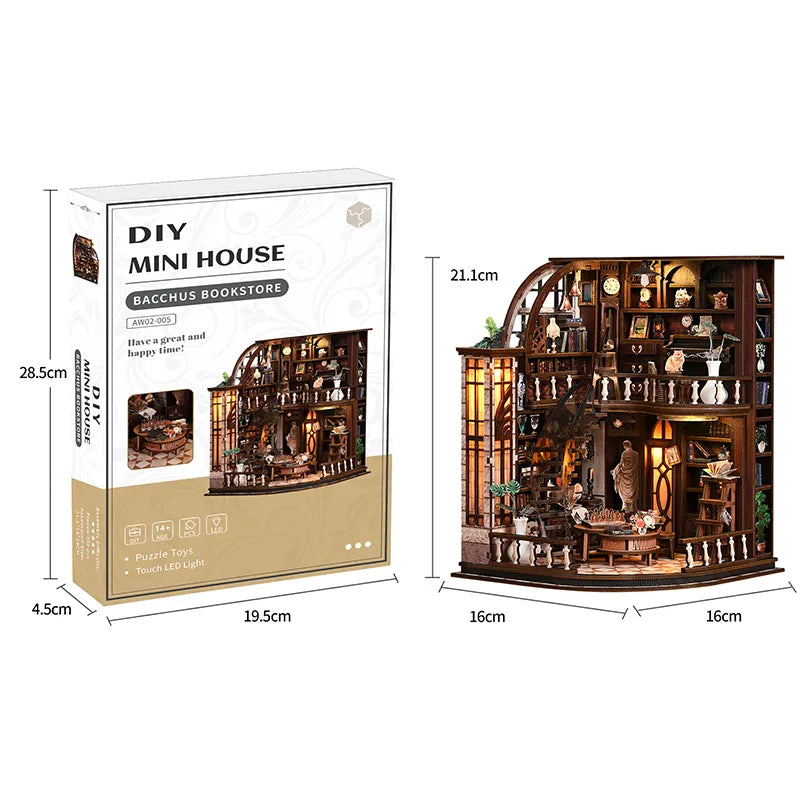 Maison Miniature - Bacchus Bookstore