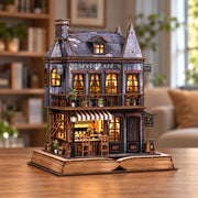 Maison Miniature - Book Corner Cafe