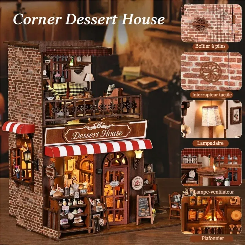 Maison Miniature - Corner Dessert House