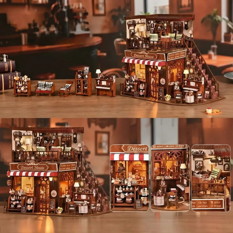 Maison Miniature - Corner Dessert House