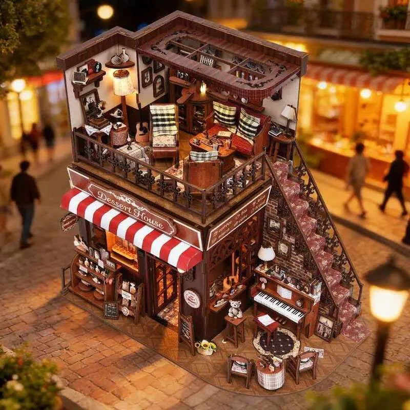 Maison Miniature - Corner Dessert House