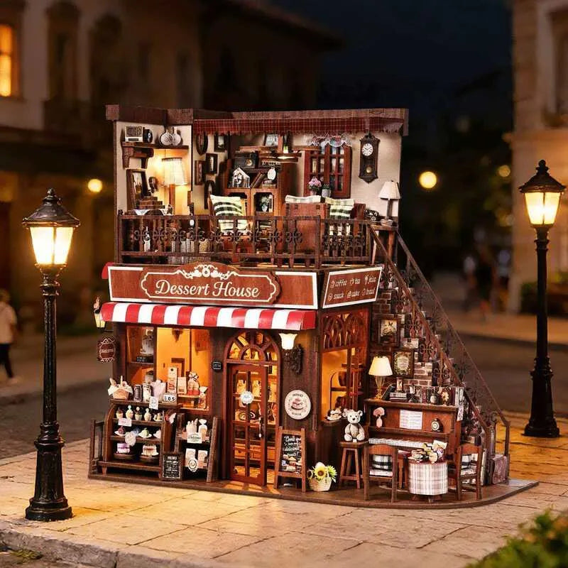 Maison Miniature - Corner Dessert House