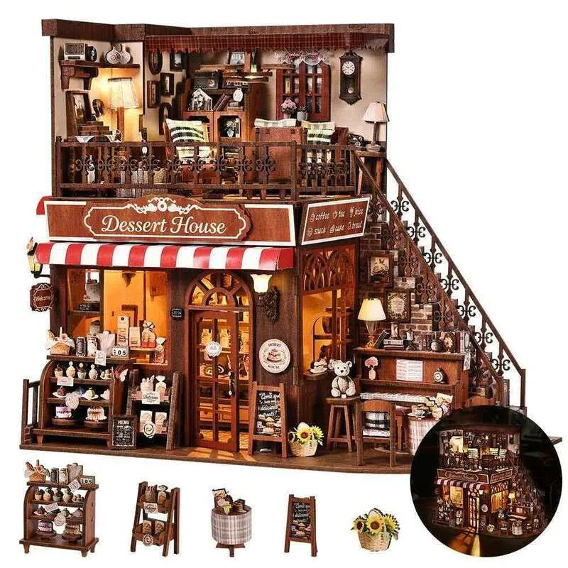 Maison Miniature - Corner Dessert House