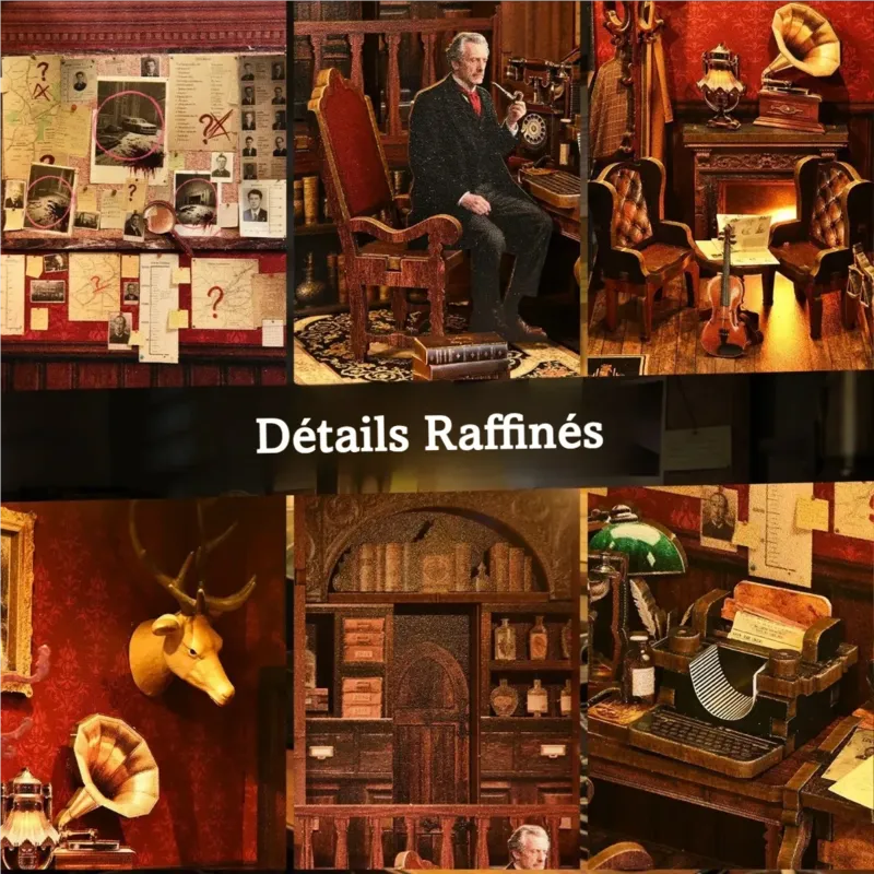 Maison Miniature - Mystery detective agency