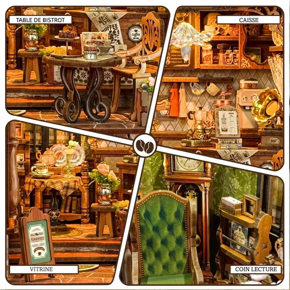 Maison Miniature - Floral Mark Café