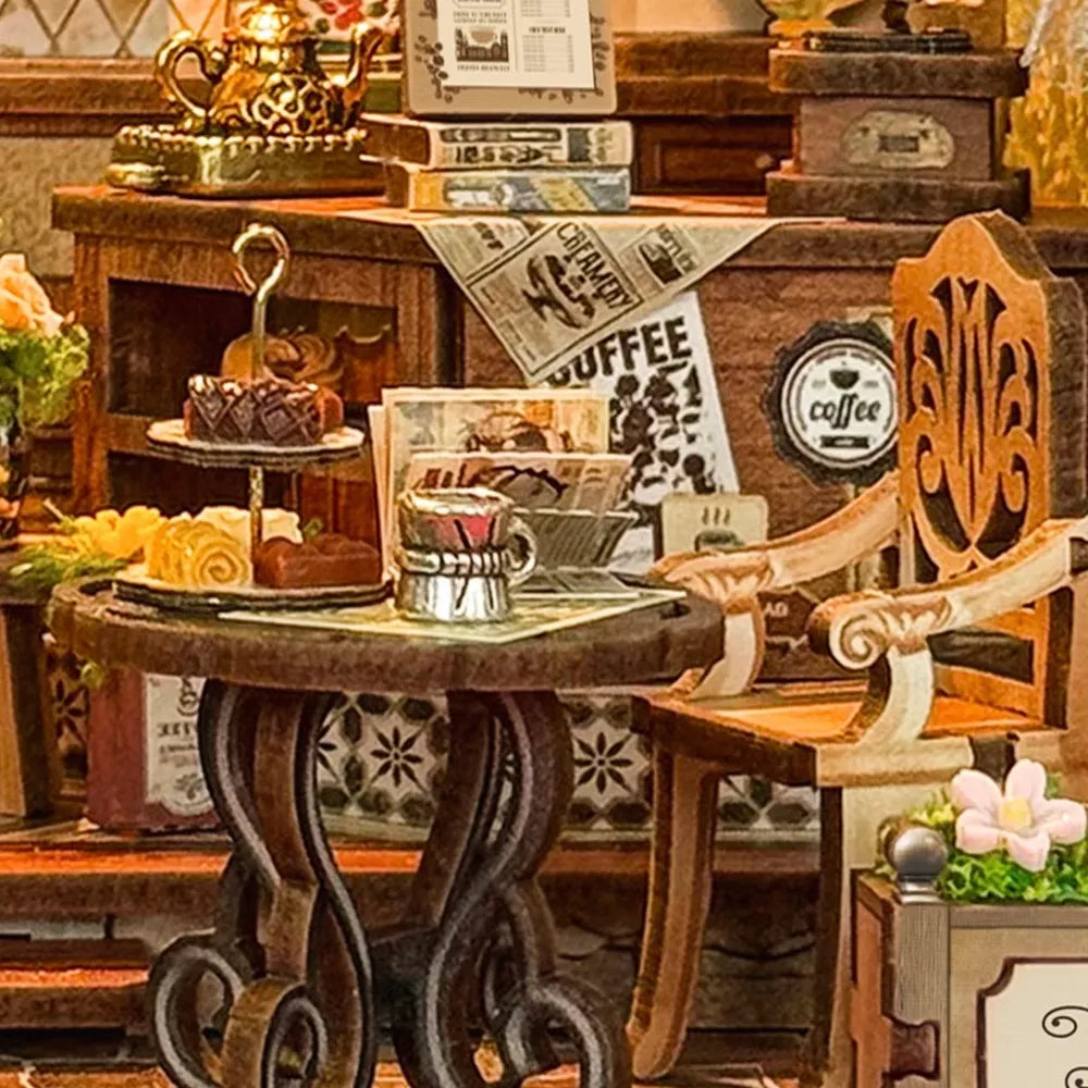 Maison Miniature - Floral Mark Café