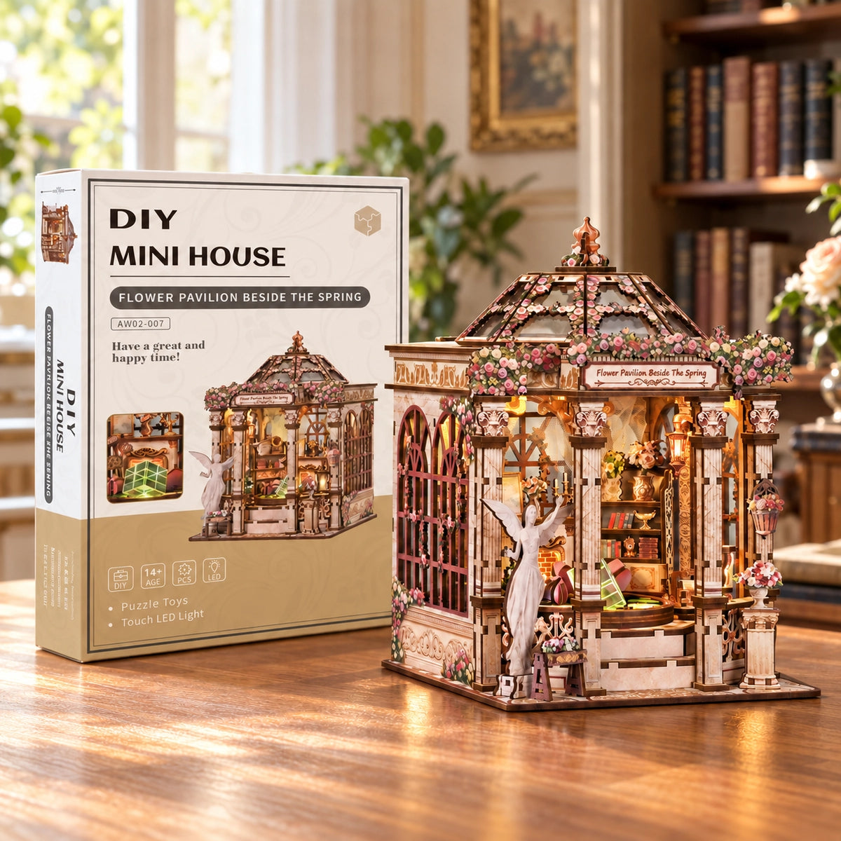 Maison Miniature - Flower Pavilion Beside The Spring