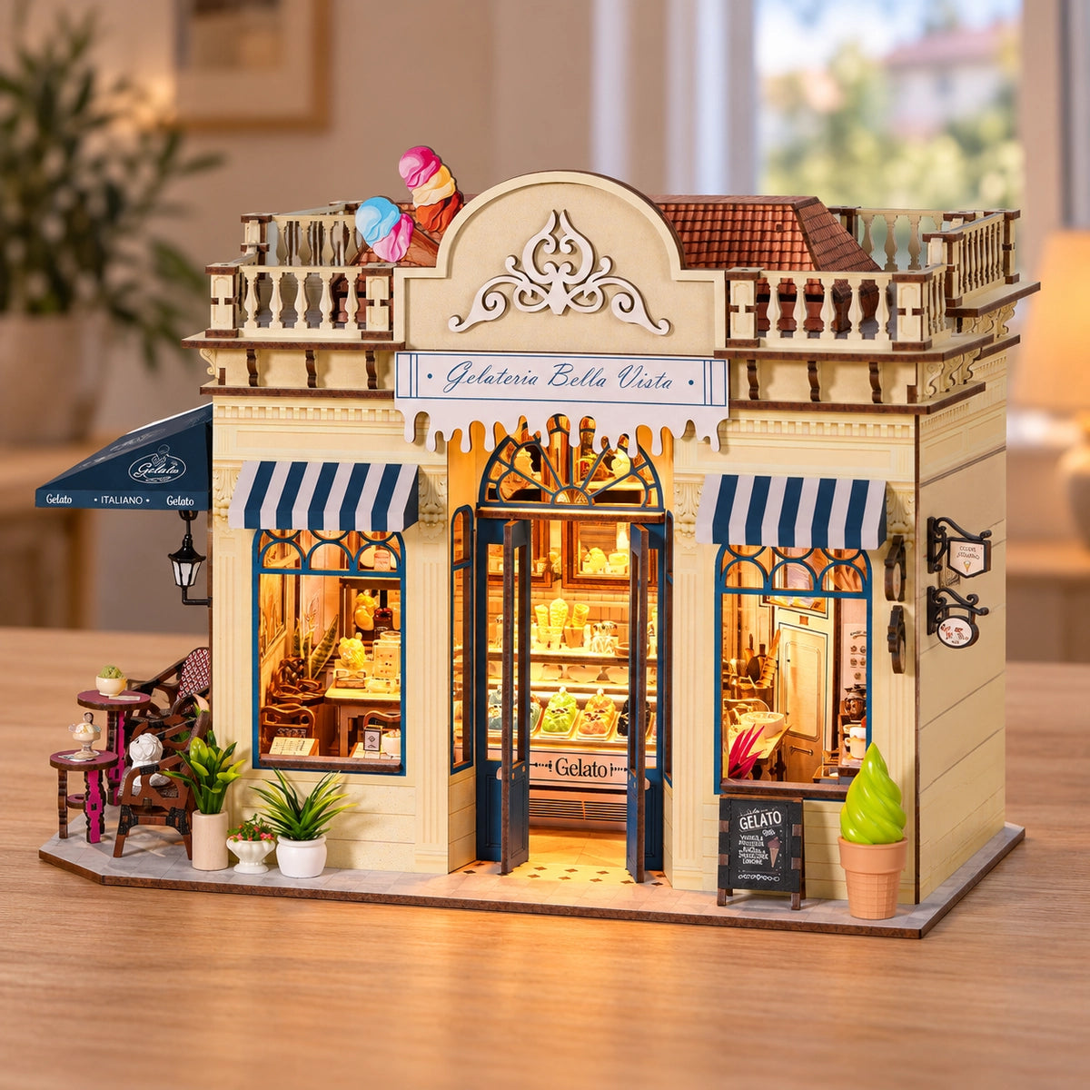 Maison Miniature - Gelateria Bella Vista