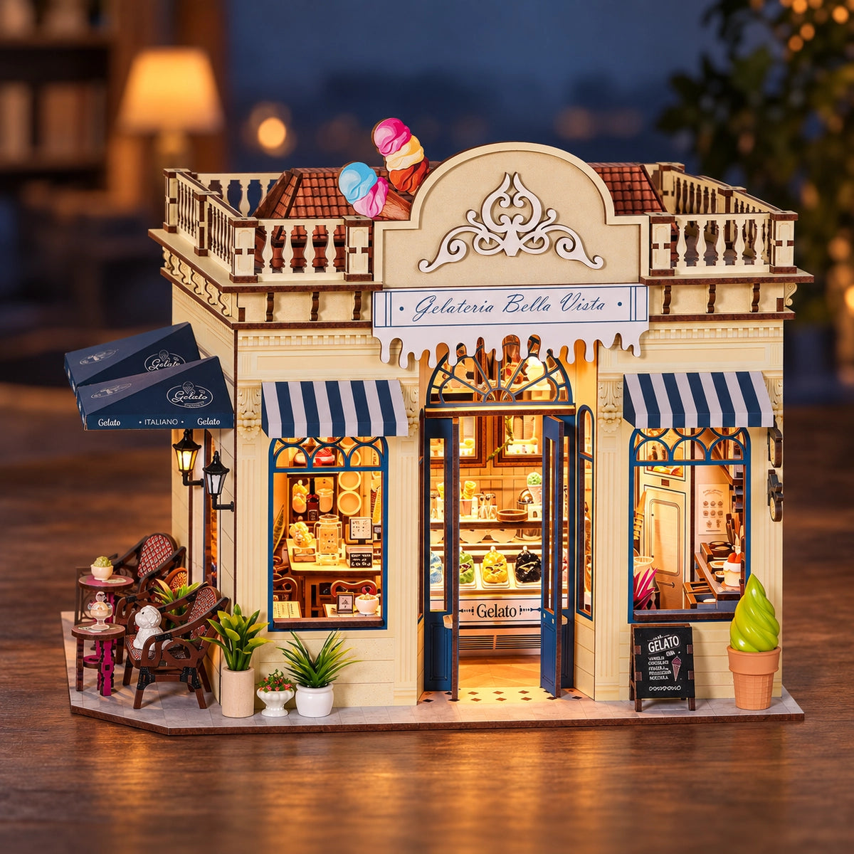 Maison Miniature - Gelateria Bella Vista