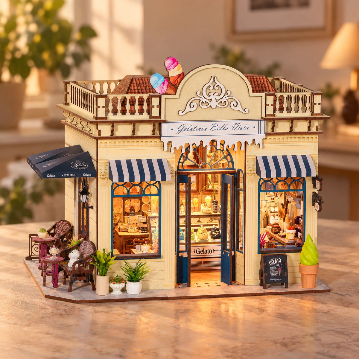 Maison Miniature - Gelateria Bella Vista