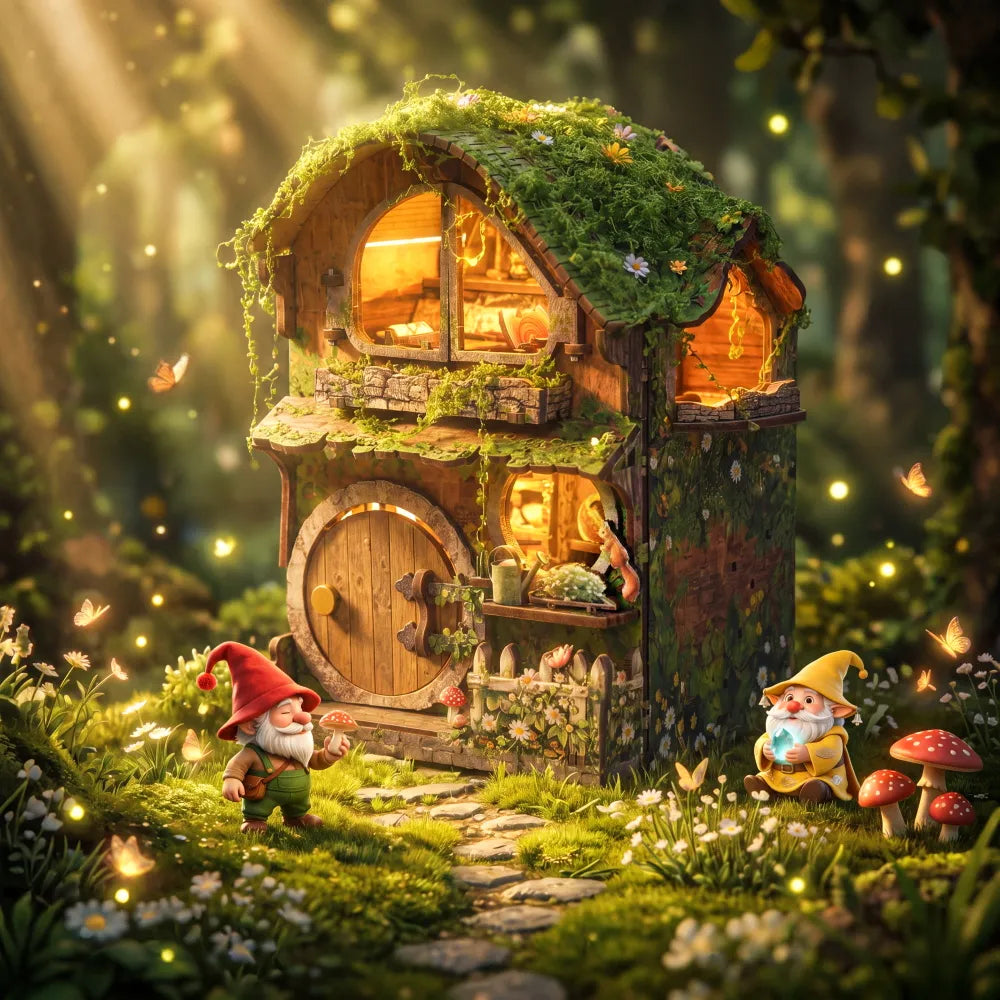 Maison Miniature - Green Vine Cottage