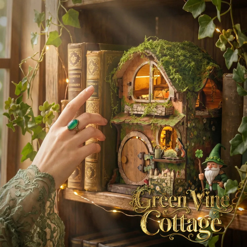 Maison Miniature - Green Vine Cottage