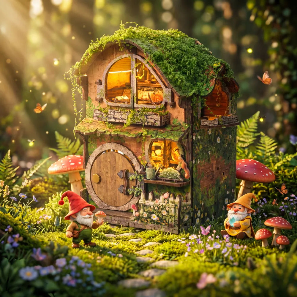 Maison Miniature - Green Vine Cottage