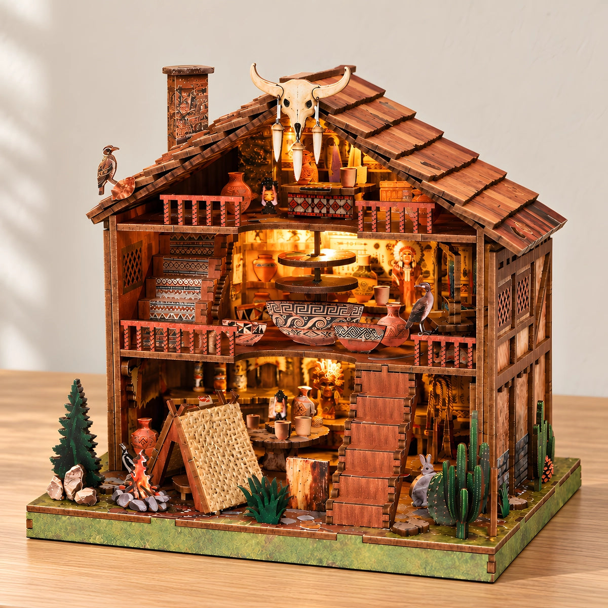 Maison Miniature - Plume Mountain Retreat