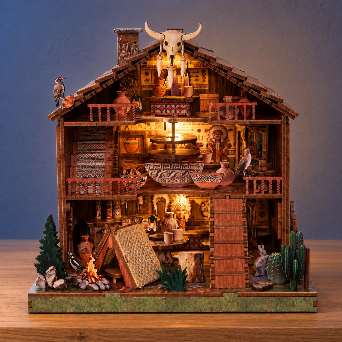 Maison Miniature - Plume Mountain Retreat
