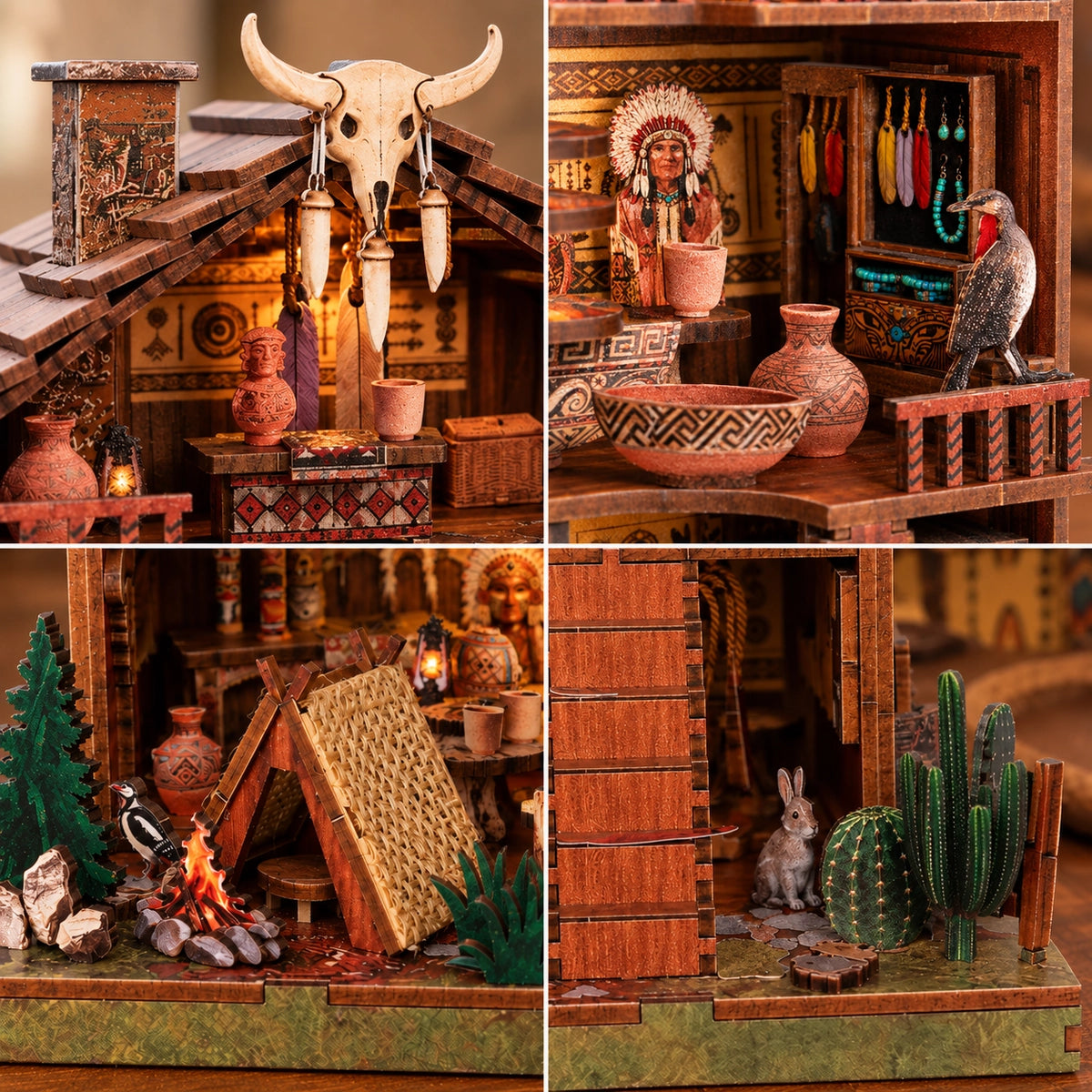Maison Miniature - Plume Mountain Retreat