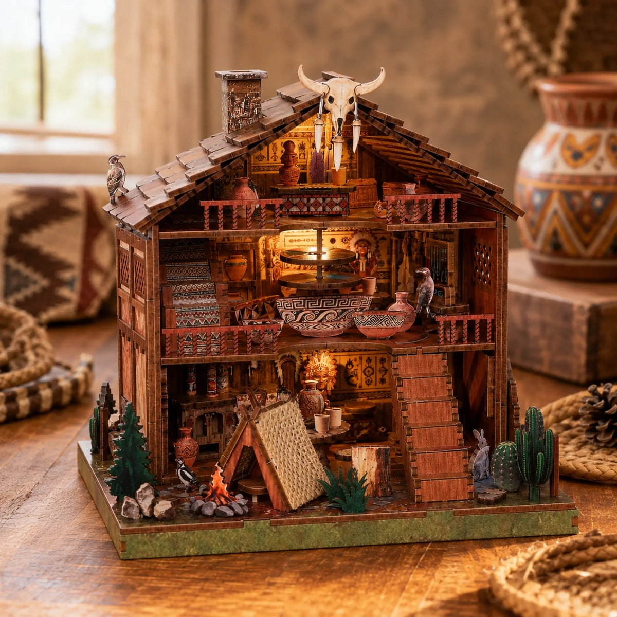 Maison Miniature - Plume Mountain Retreat