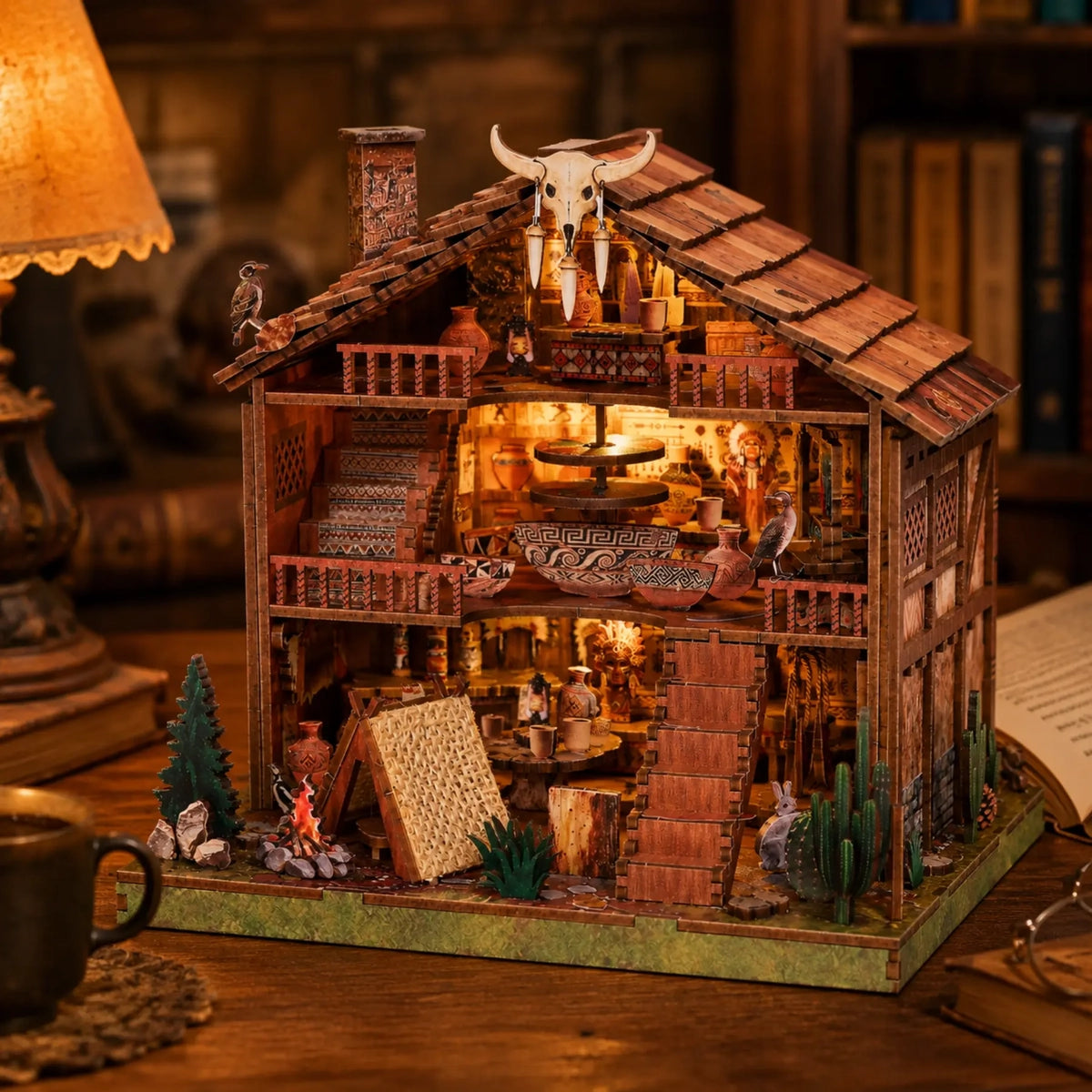 Maison Miniature - Plume Mountain Retreat