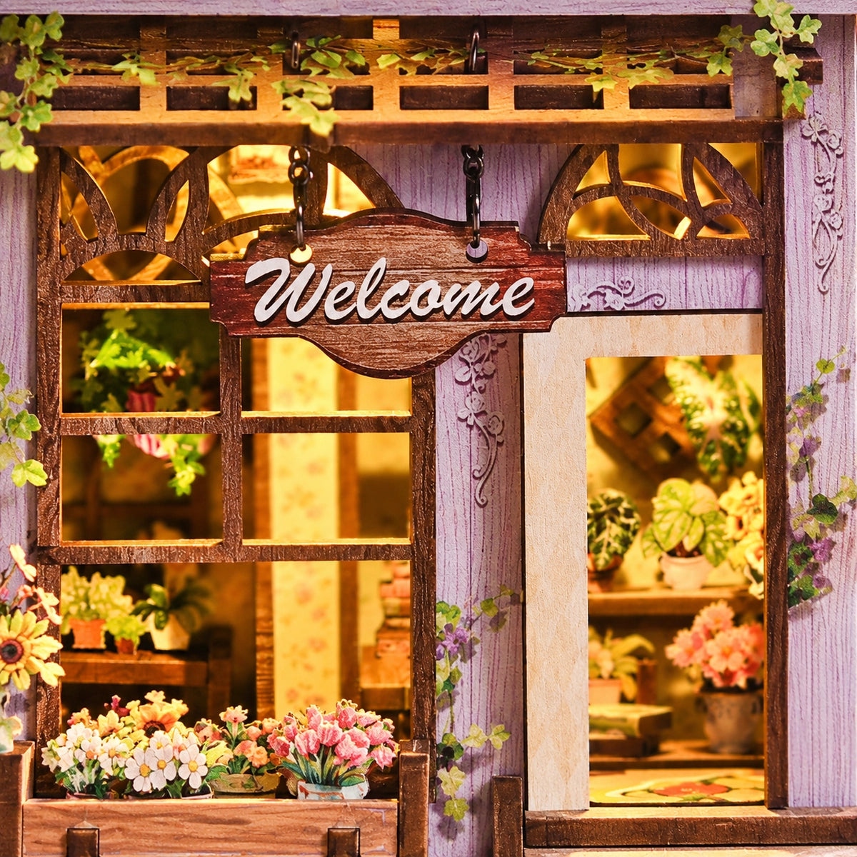 Maison Miniature - Quiet Corner Flower House