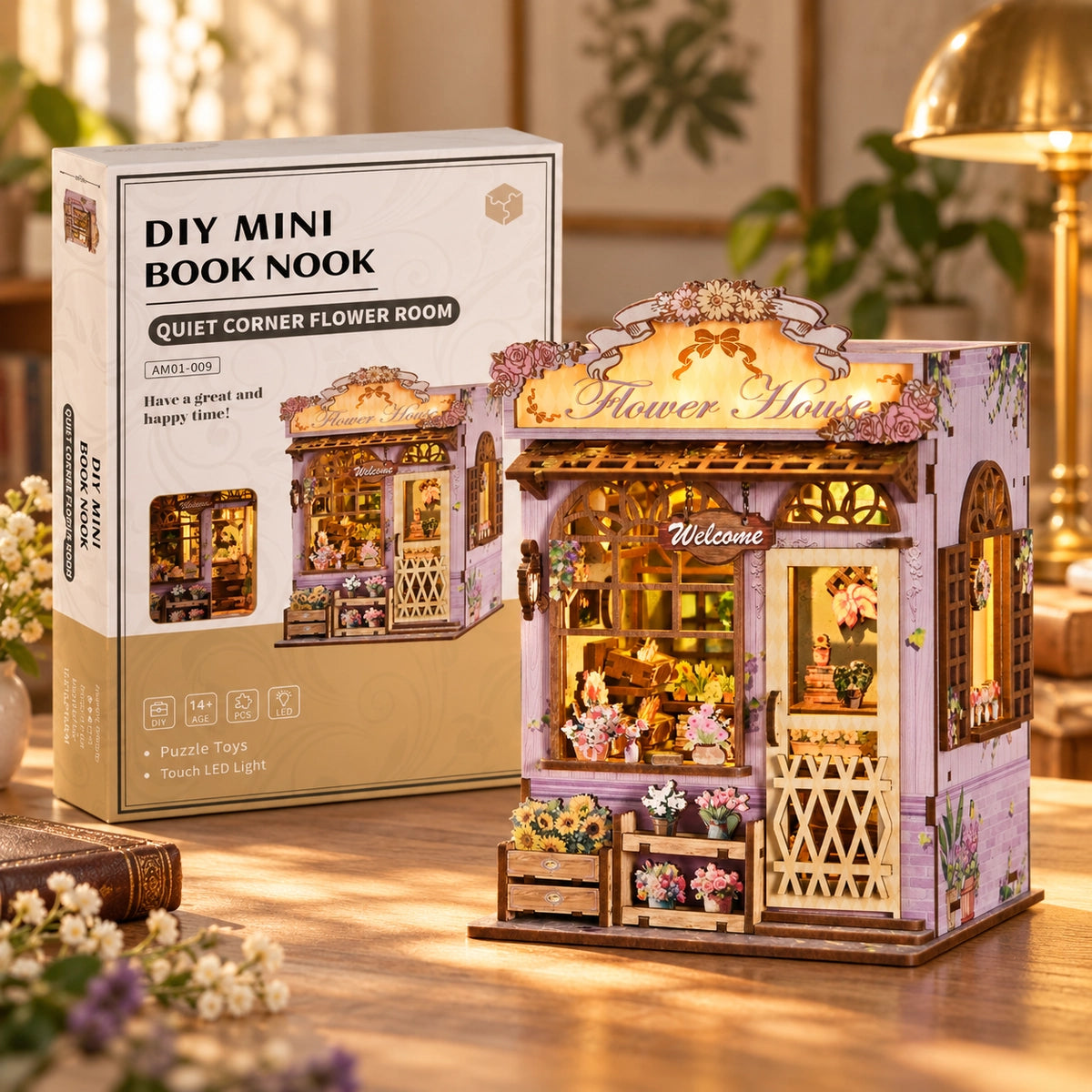 Maison Miniature - Quiet Corner Flower House