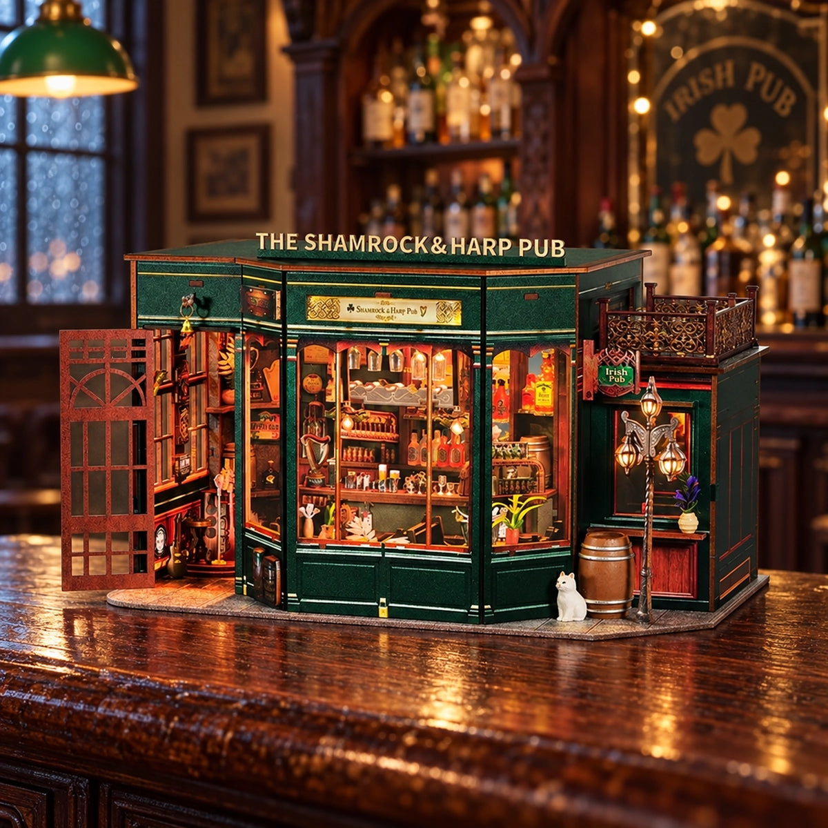 Maison Miniature - Shamrock & Harp Pub