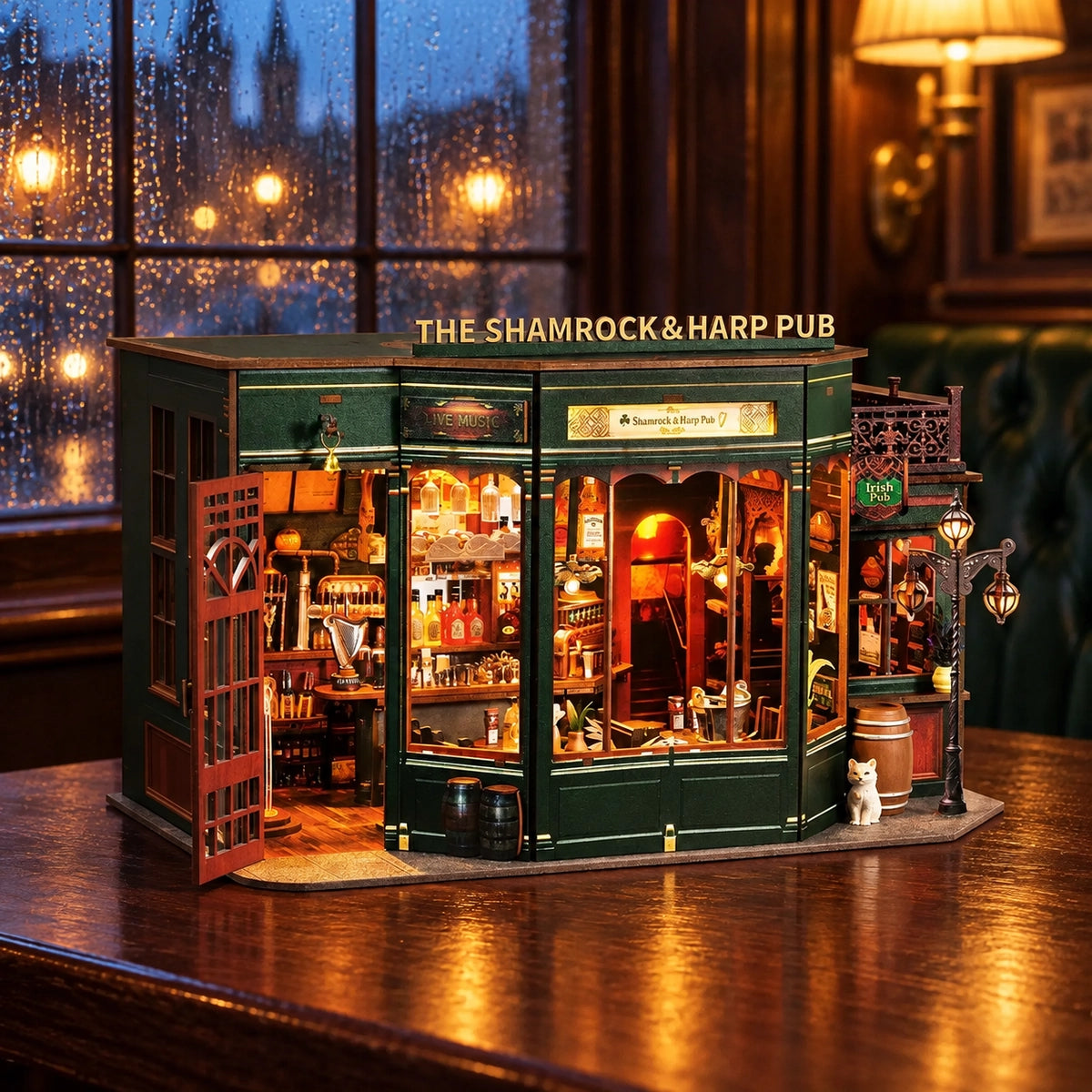 Maison Miniature - Shamrock & Harp Pub