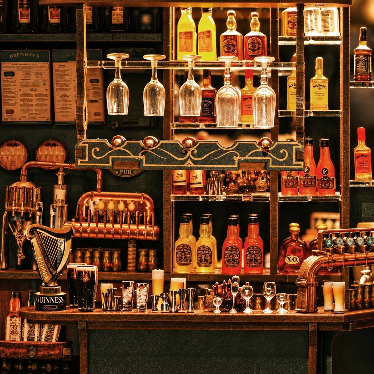 Maison Miniature - Shamrock & Harp Pub