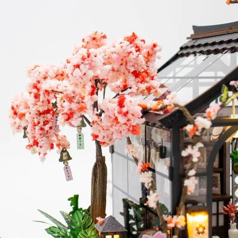 Maison Miniature -Spring Sakura Greenhouse