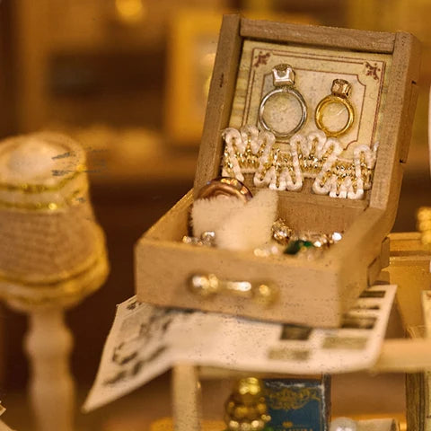Coffret à bijoux délicat
